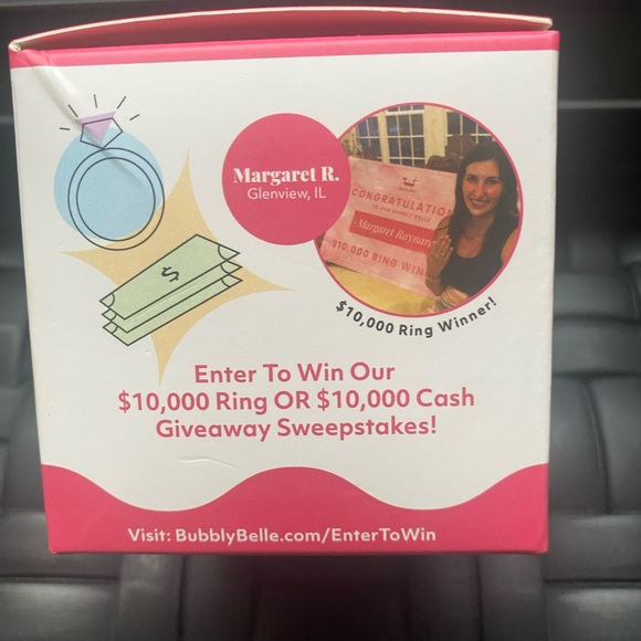 Bubbly Belle Harmony Bath Bomb 6oz Surprise Ring relaxing gift New in Box! - Picture 2 of 5